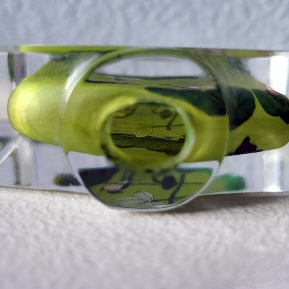 VINTAGE ~ REVERSE PAINTED CHINESE SNUFF BOTTLE - Picture 5 of 12